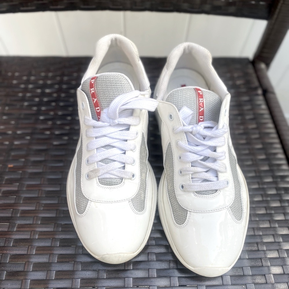 Fairly worn Mens Prada Shoes. Size 39.5